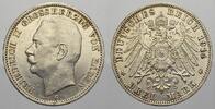 Baden 3 Mark Friedrich II. 1907-1918. -