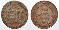 Haus Habsburg Cu 1 Kreuzer 1802 H Franz II. (I.) 1792-1835. Sehr sch&ouml;n-f... 50,00 EUR  zzgl. 6,00 EUR Versand