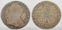 Großbritannien Sixpence George III. 1760-1820. -
