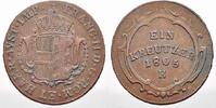 Haus Habsburg Cu 1 Kreuzer Franz II. (I.) 1792-1835. -
