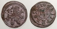 Braunschweig-Wolfenbüttel Cu 3 Flitter 1621 Kippermünzen im Gebiet Friedrich Ulrichs 1617-1622. Vorzüglich