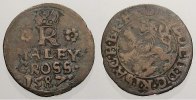 Böhmen Maleygroschen 1587 Rudolf II, 1576-1612. Fast sehr schön