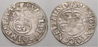Minden, Bistum 1/24 Taler (Groschen) 1592 Anton von Schauenburg 1587-1599. Selten. Sehr schön-vorzüglich