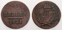 Sachsen-Hildburghausen Cu Heller Friedrich 1784-1826.