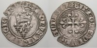 Frankreich Gros dit Florette Karl VI. 1380-1422.