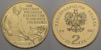 Polen-Republik 1990 bis Heute 2 Zlote (Siedler) Republik Polen seit 1990. -