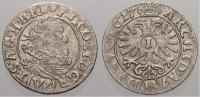 Schlesien-Der oberste Lehnsherr 1 Kreuzer Ferdinand II. 1619-1637.