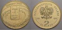 Polen-Republik 1990 bis Heute 2 Zlote (Wahlen) Republik Polen seit 1990. -
