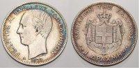 Griechenland 1 Drachme 1873 George I. 1863-1913. Sehr schön