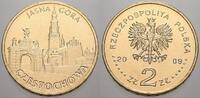 Polen-Republik 1990 bis Heute 2 Zlote (Czestochowa) 2009 Republik Polen seit 1990. Unzirkuliert