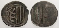 Sachsen-Markgrafschaft Meißen Einseitiger Pfennig Kurfürst Ernst, Albrecht und Wilhelm III. 1465-1482.