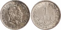 Italien 1 Lira Vittorio Emanuele II. 1861-1878. -