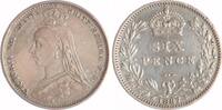 Großbritannien 6 Pence Victoria 1837-1901 -