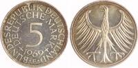 Bundesrepublik Deutschland 5 DM 1969 F Silberadler Polierte Platte