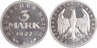 Weimarer Republik 3 Mark Verfassungstag -
