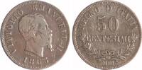 Italien 50 Centesimi Vittorio Emanuele II. 1861-1878. -