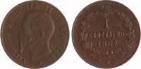 Italien 1 Centesimo Vittorio Emanuele II. 1861-1878. -
