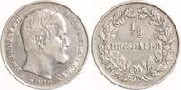 Dänemark 1/2 Rigsdaler Frederik VII. 1848-1863. -