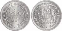 Hamburg 1/100 Verrechnungsmarke -