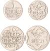 Danzig 5 Pfennig, 10 Pfennig -