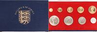 Bailiwick of Jersey Gedenkmünzensatz 1972 25. Hochzeitstag von Königin Elizabeth II. und Prinz Philip. Stempelglanz im Etui