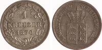 Württemberg 1 Kreuzer Karl 1864-1891. -