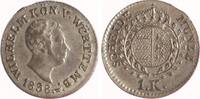 Württemberg 1 Kreuzer Wilhelm I. 1816-1864. -