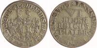 Reuss, ältere Linie Untergreiz 1/6 Taler Heinrich III. 1733-1768. -
