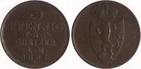Reuss, älterer Linie 3 Pfennige Heinrich XIX. 1817-1836. -