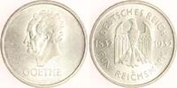 Weimarer Republik 5 Reichsmark Goethe. -