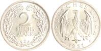 Weimarer Republik 2 Reichsmark -