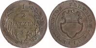 Schweiz 1/2 Batzen Freyburg. -