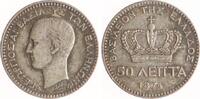 Griechenland 50 Lepta George I. 1863-1913. -