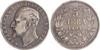 Bulgarien 5 Leva Ferdinand I. 1887-1918 -