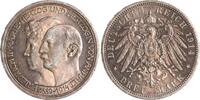 Anhalt 3 Mark Friedrich II. 1904-1918. -