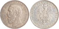 Baden 5 Mark Friedrich I. 1856-1907. -