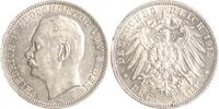 Baden 3 Mark Friedrich II. 1907-1918. -