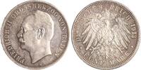 Baden 5 Mark Friedrich II. 1907-1918. -
