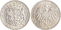 Bremen 5 Mark 1906 J sehr schön - vorzüglich