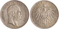 Sachsen 5 Mark Georg 1902-1904. -