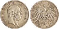Sachsen 5 Mark Georg 1902-1904. -
