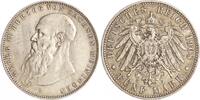 Sachsen-Meiningen 5 Mark Georg II. 1866-1914. -