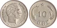 Dänemark 10 Öre Christian IX., 1863-1906. -