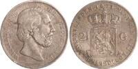 Niederlande 2 1/2 Gulden Willem III. 1849-1890 -