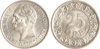 Dänemark 25 Öre Frederik VIII. 1906-1912. -