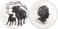 Australien 1 Dollar Lunar - Jahr des Ochsen. -