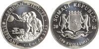 Somalia 100 Shillings African Wildlife - Elephant. -