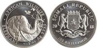 Somalia 100 Shillings African Wildlife - Elephant. -