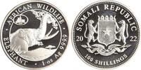 Somalia 100 Shillings African Wildlife - Elephant. -