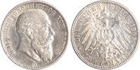 Baden 2 Mark Friedrich I. 1856-1907. -